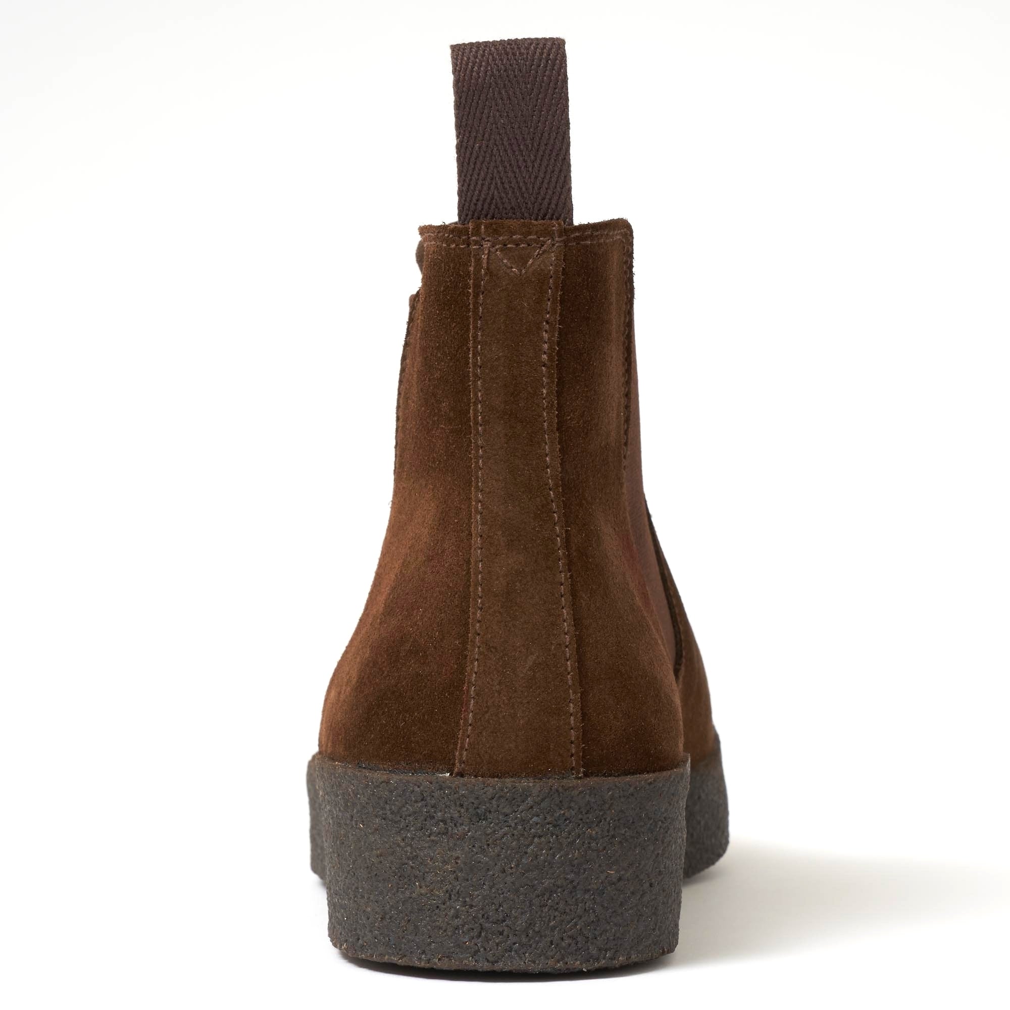Sanders Chocolate Adam Suede Chelsea Boot
