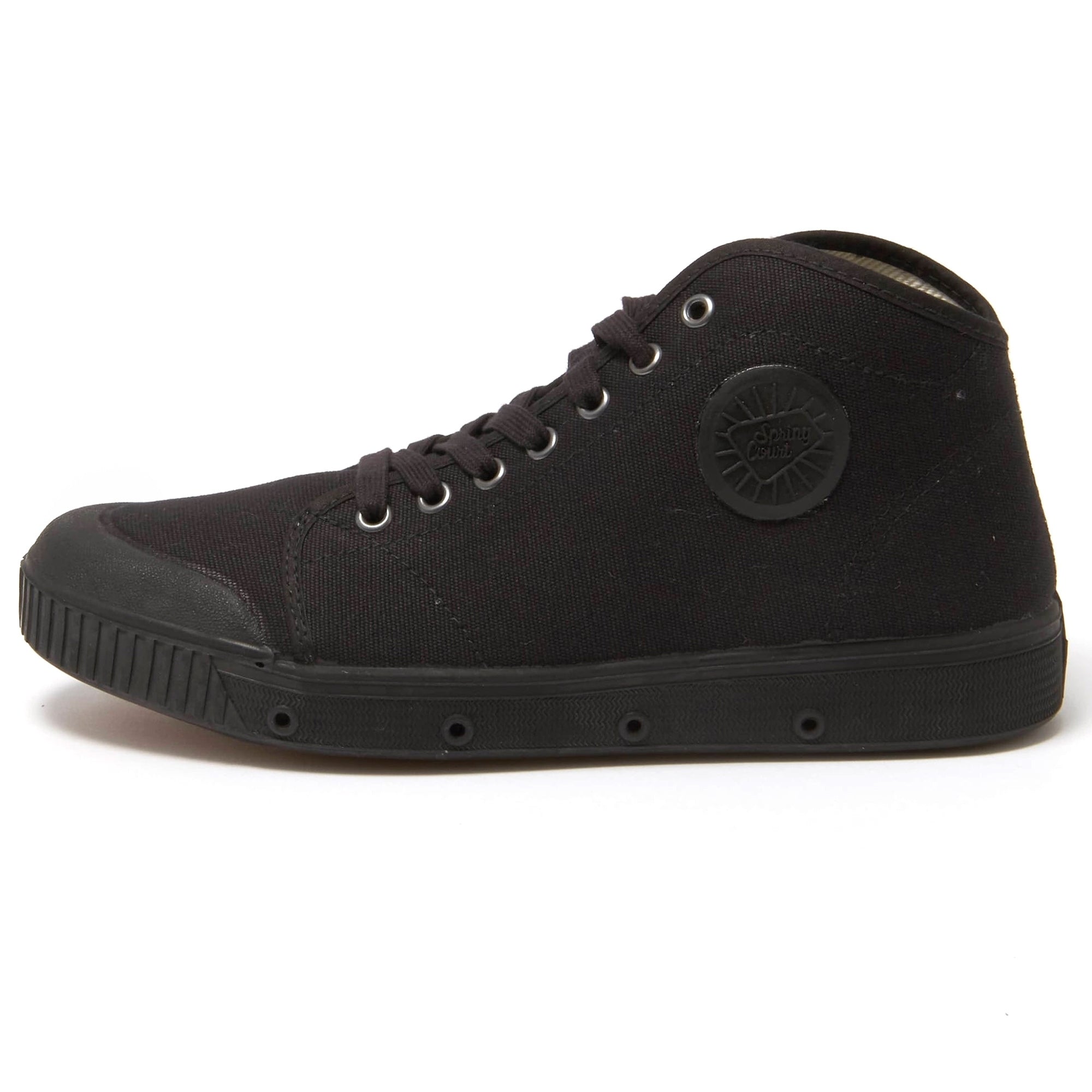Spring Court Womens Classic B2 Canvas Shoes - Black