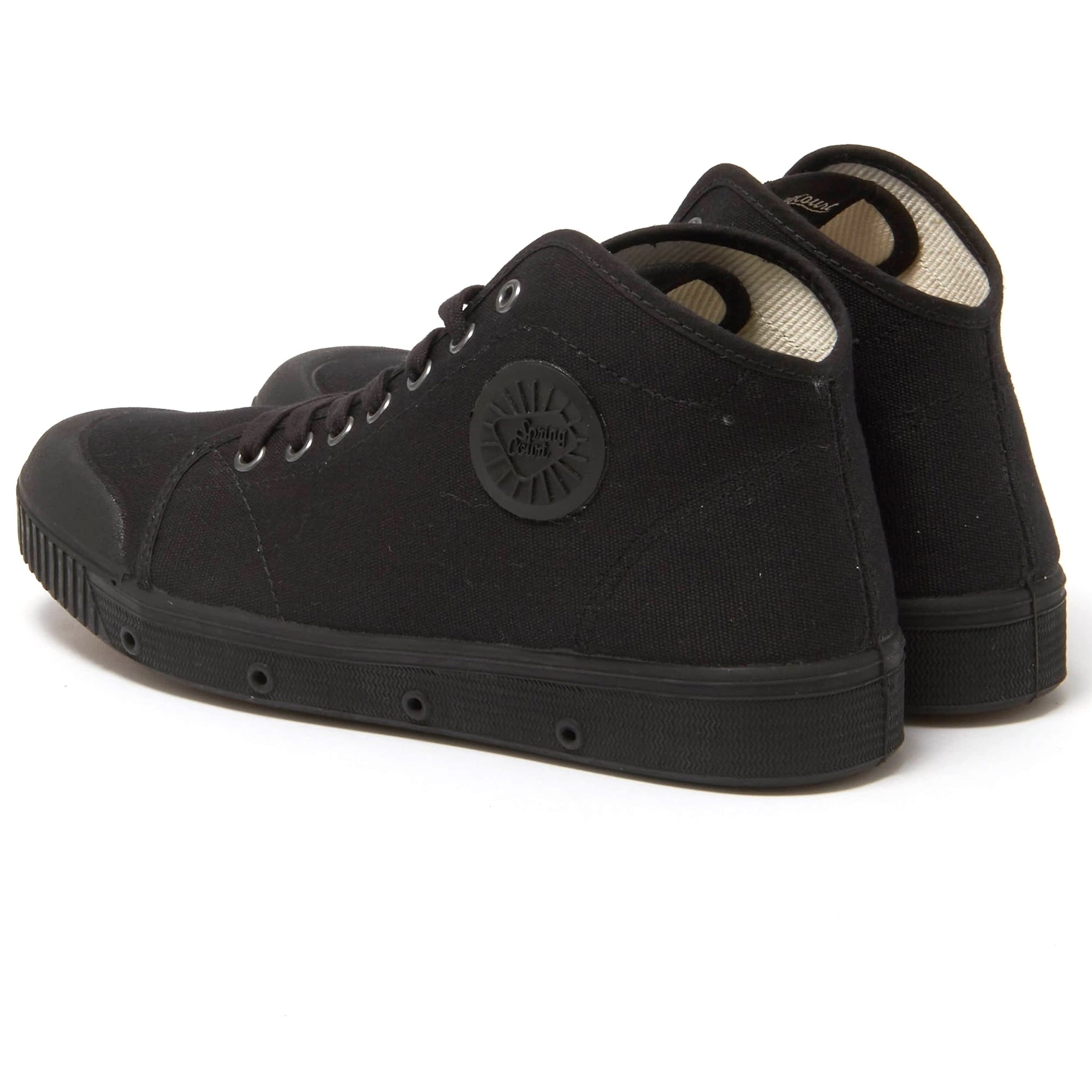 Spring Court Womens Classic B2 Canvas Shoes - Black