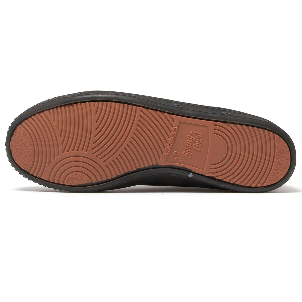 Spring Court Womens Classic B2 Canvas Shoes - Black