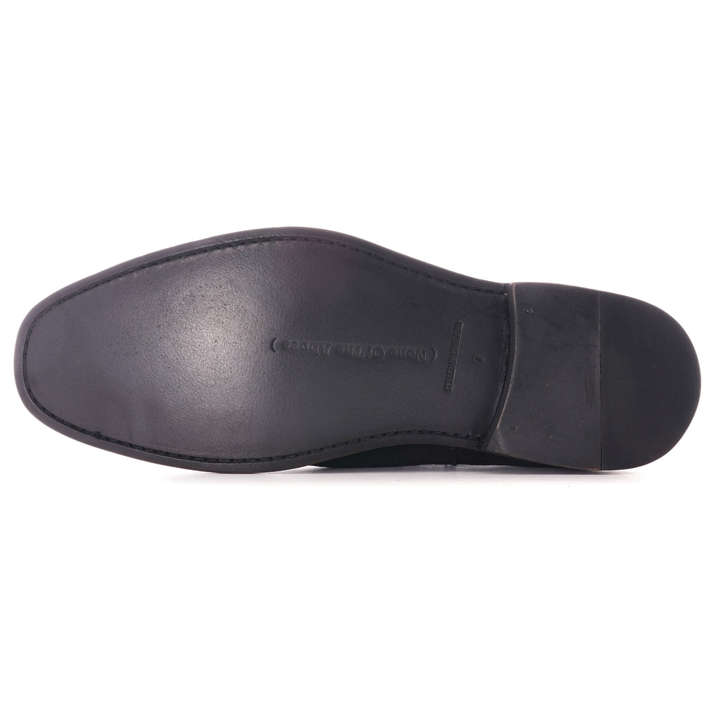 None Of The Above Dealer Chelsea Boot - Black Suede