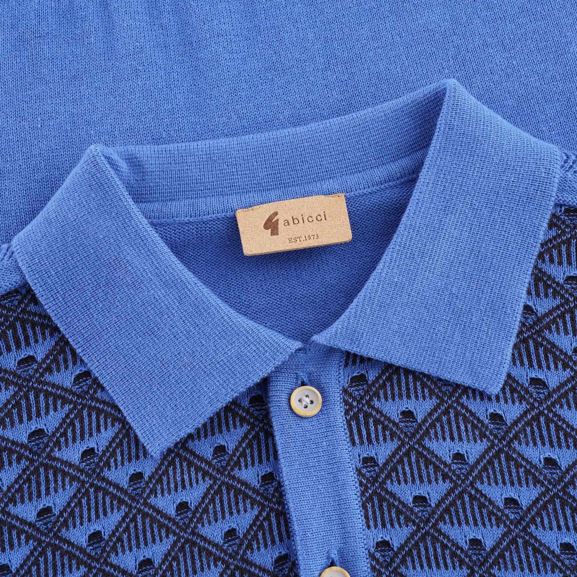 Gabicci Vintage Sunrise Knitted Polo - Cologne