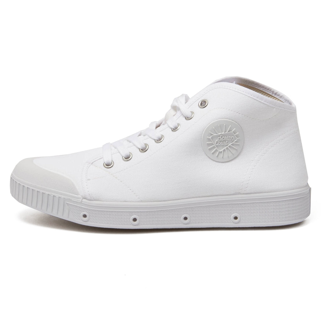 Spring Court Womens Classic B2 Canvas Shoes - White