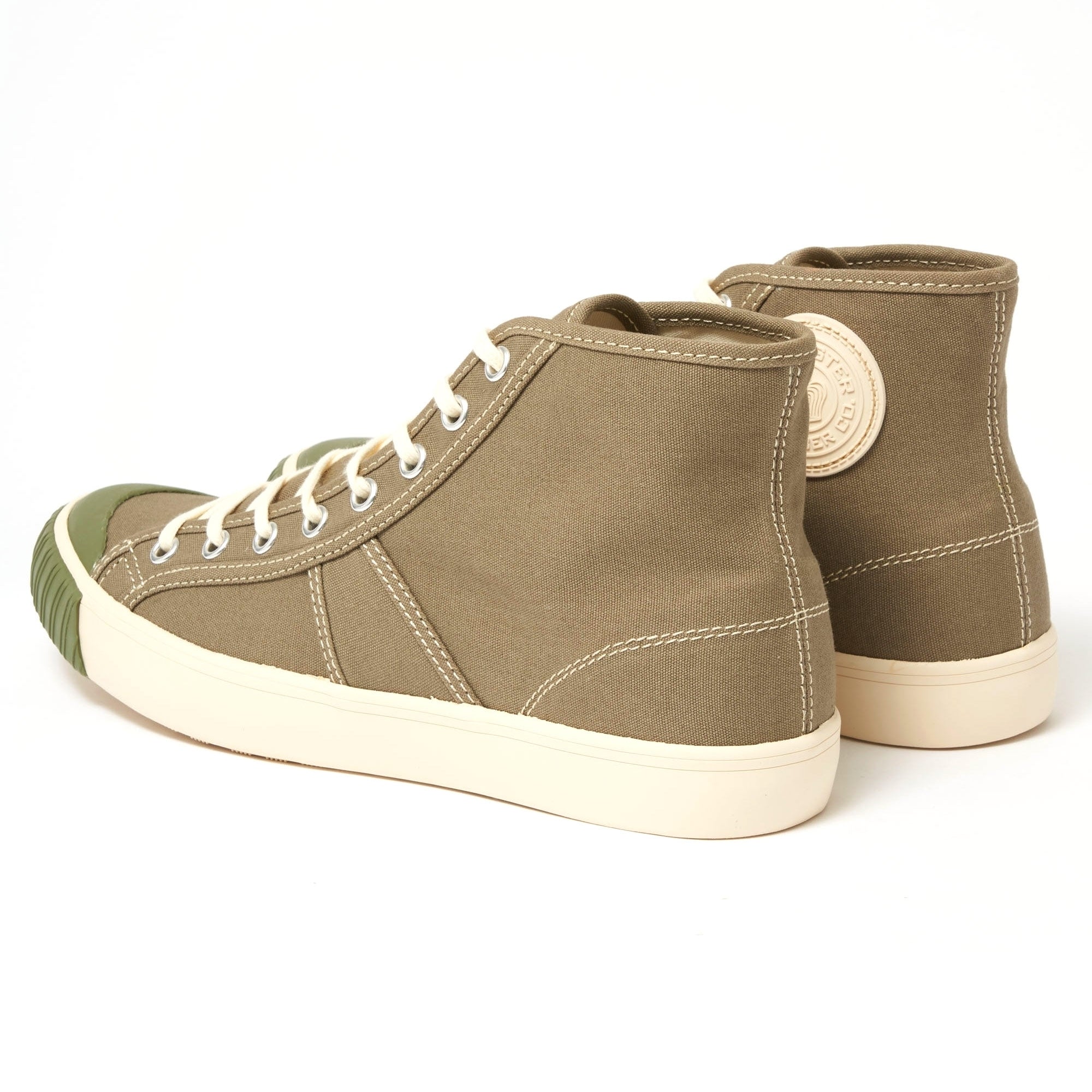 Colchester Rubber Co. 1892 National Treasure High Top - Olive