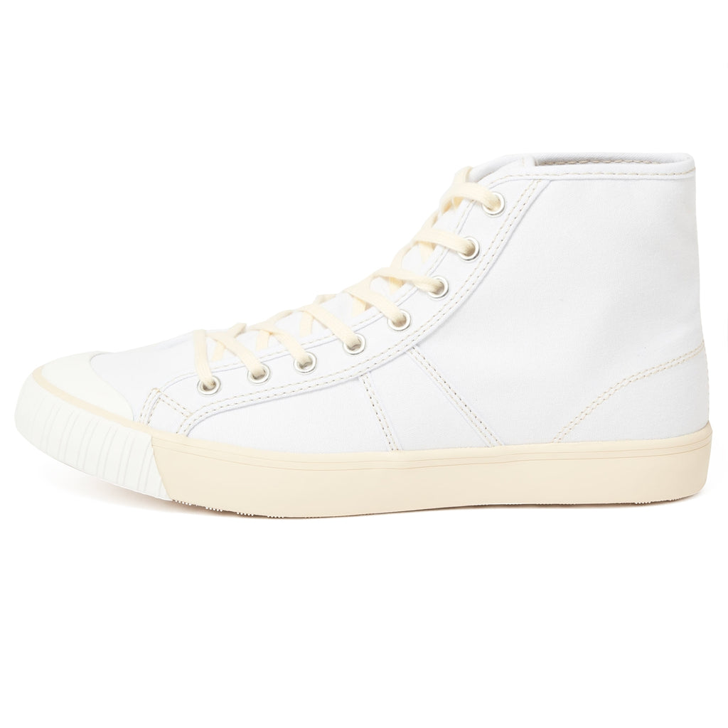 Colchester Rubber Co. 1892 National Treasure High Top - Linen White