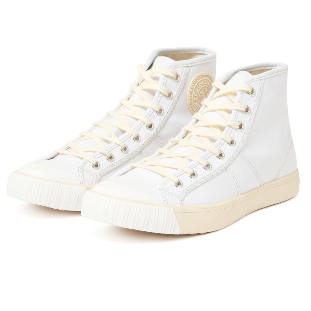 Colchester Rubber Co. 1892 National Treasure High Top - Linen White