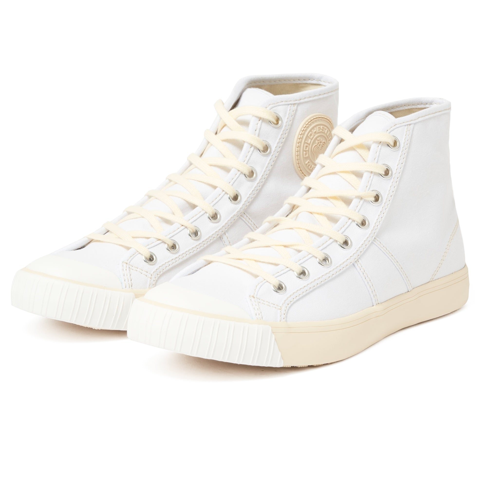 Colchester Rubber Co. 1892 National Treasure High Top - Linen White