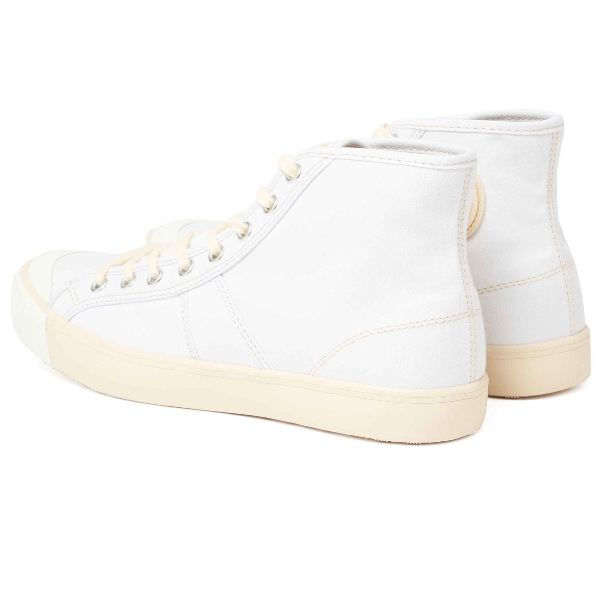 Colchester Rubber Co. 1892 National Treasure High Top - Linen White