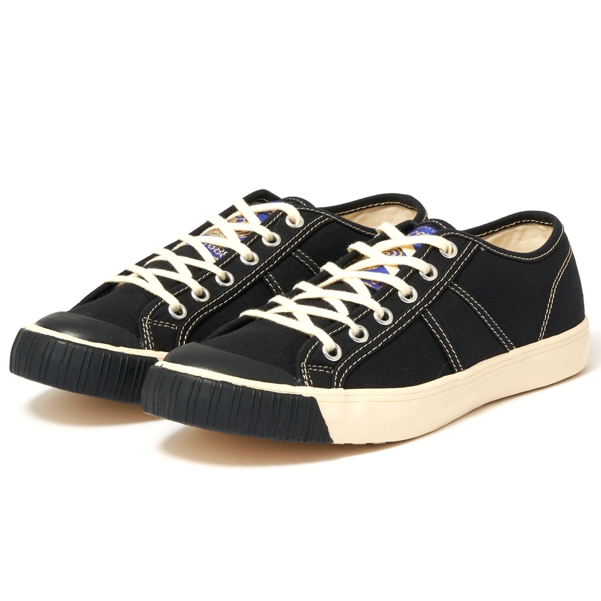 Colchester Rubber Co. 1892 National Treasure Low Top - Coal Black