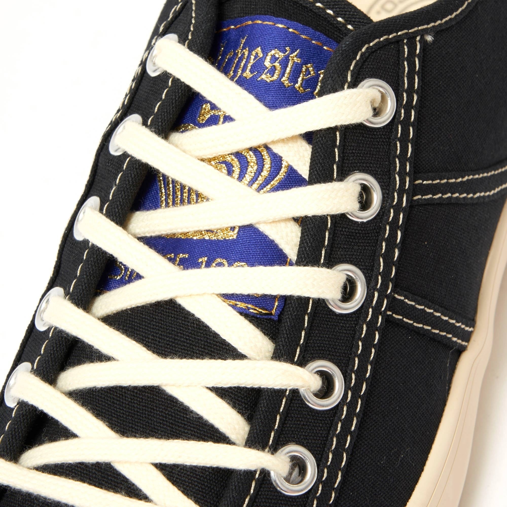 Colchester Rubber Co. 1892 National Treasure Low Top - Coal Black