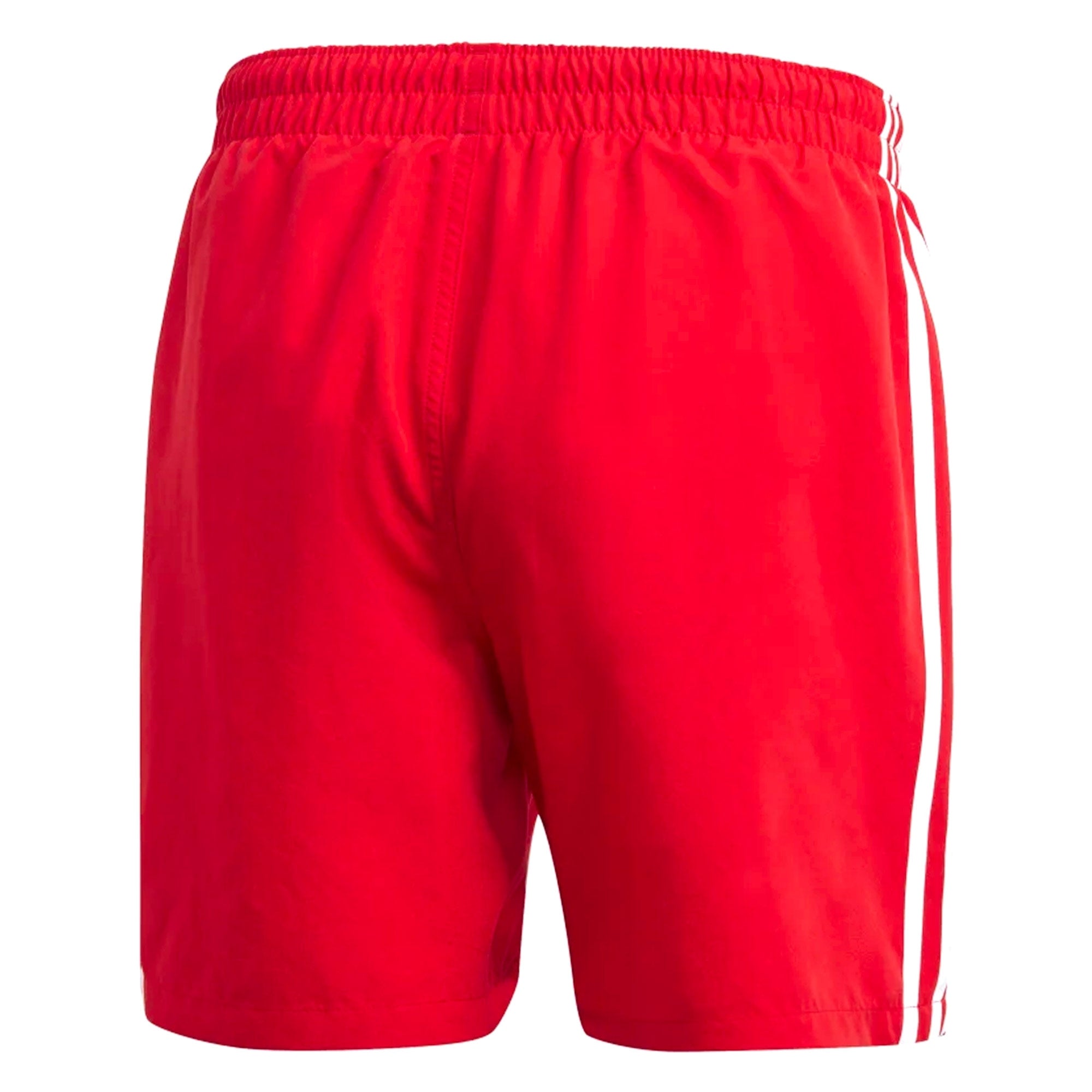 Adidas Originals 3 Stripe Swim shorts - Scarlet
