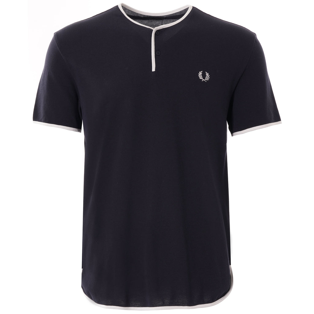 Fred Perry Reissues Henley Tee - Navy