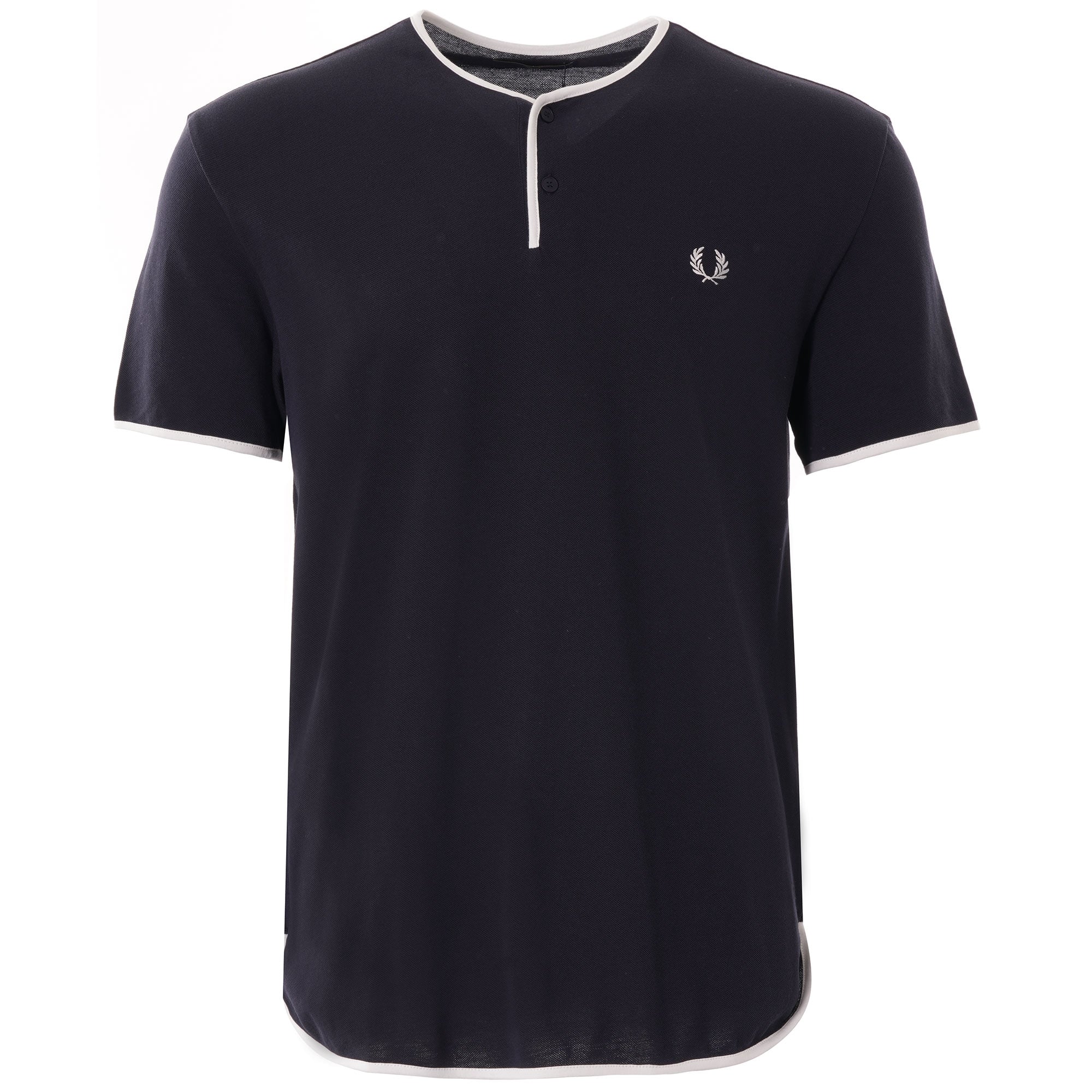 Fred Perry Reissues Henley Tee - Navy