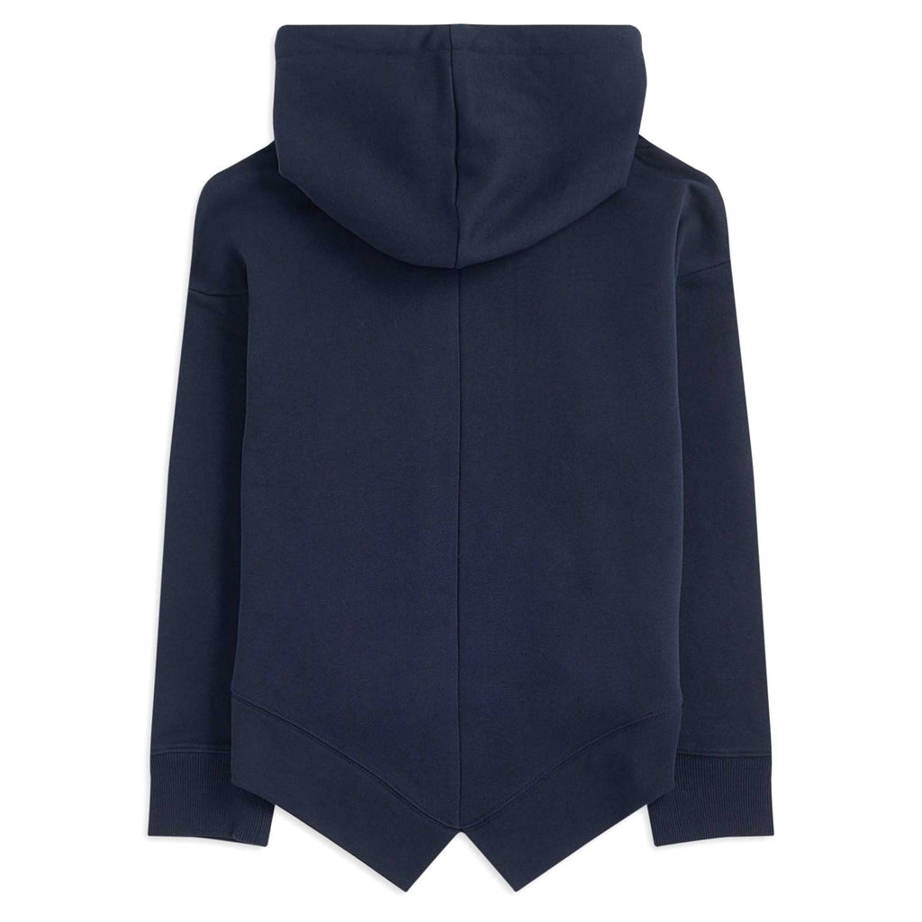Fred Perry Womens Fishtail Hooded Sweatshirt - Navy