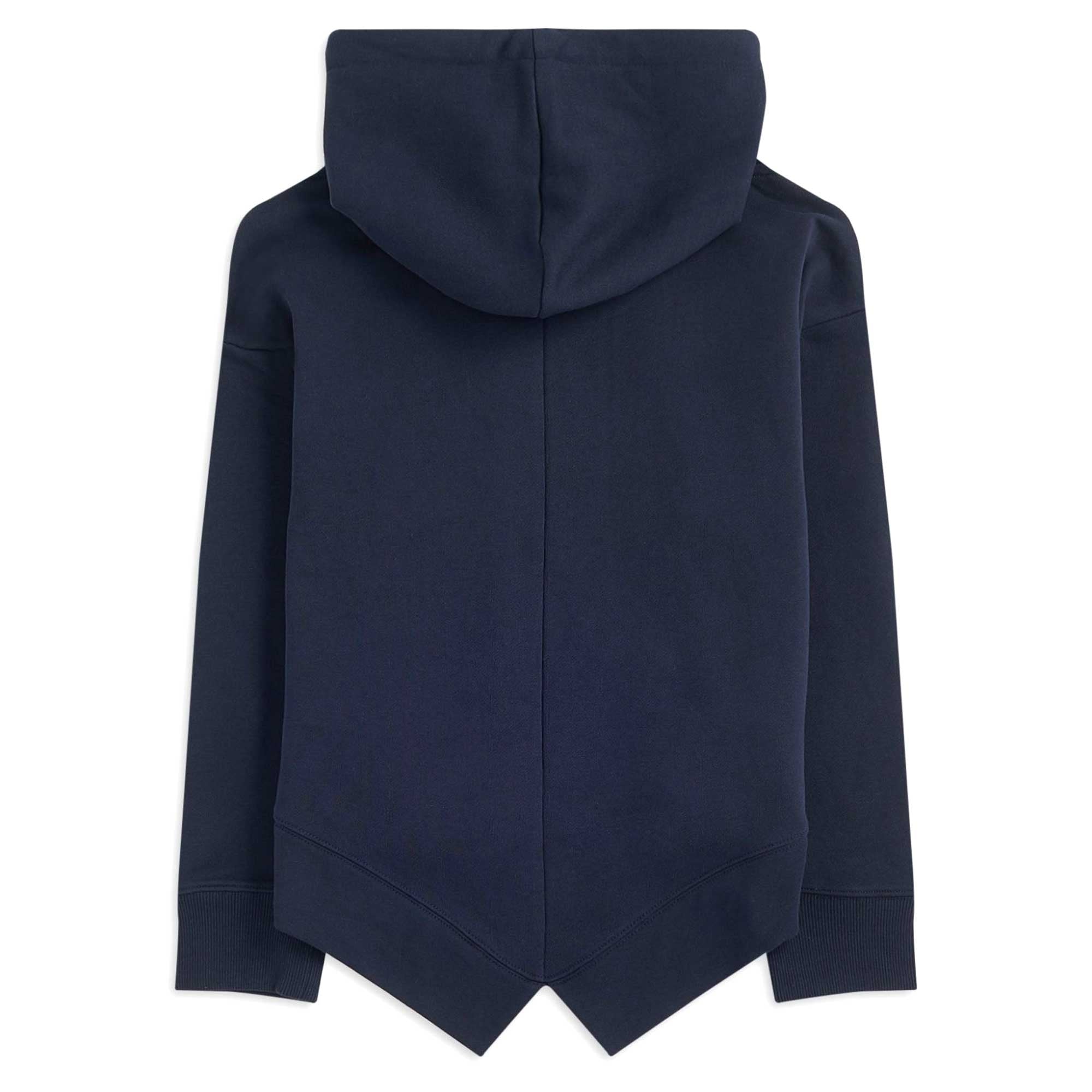Fred Perry Womens Fishtail Hooded Sweatshirt - Navy