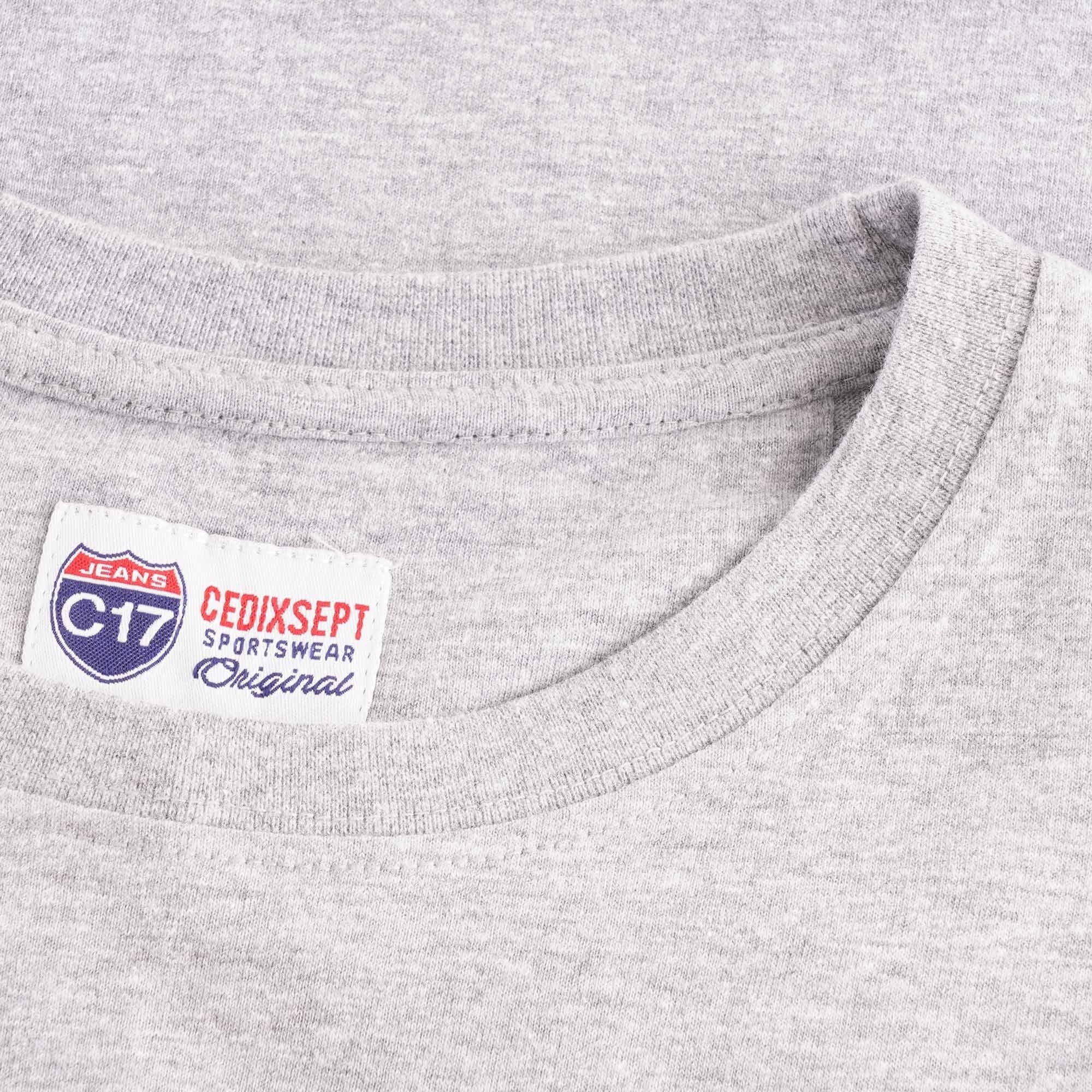 C17 Jeans Logo T-Shirt - Grey
