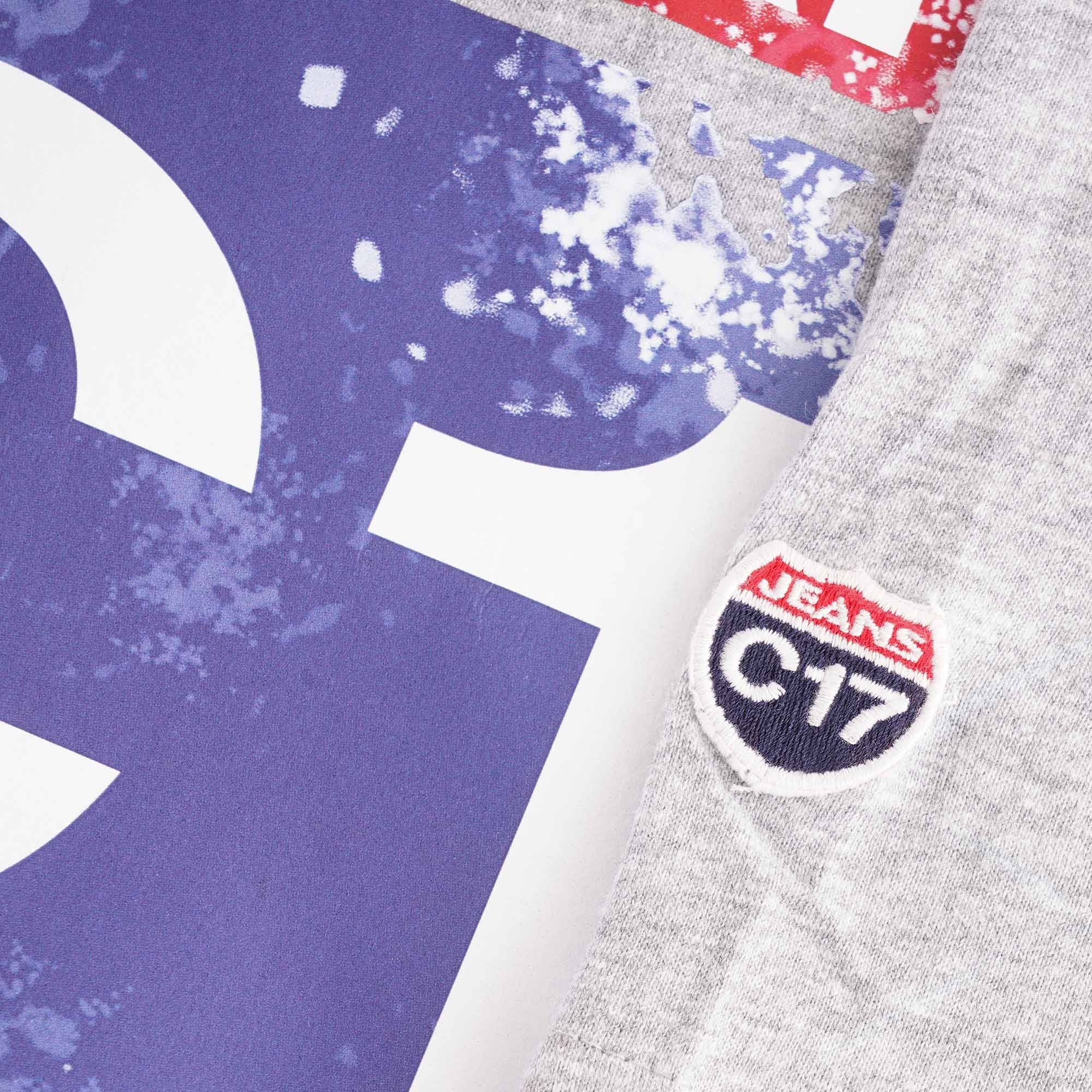 C17 Jeans Logo T-Shirt - Grey