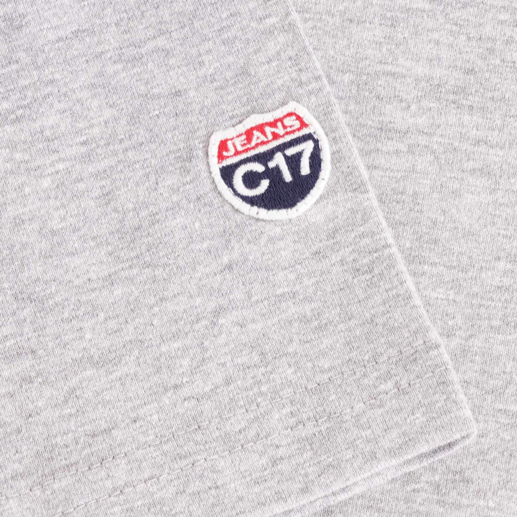C17 Jeans Logo Pocket Tee - Grey