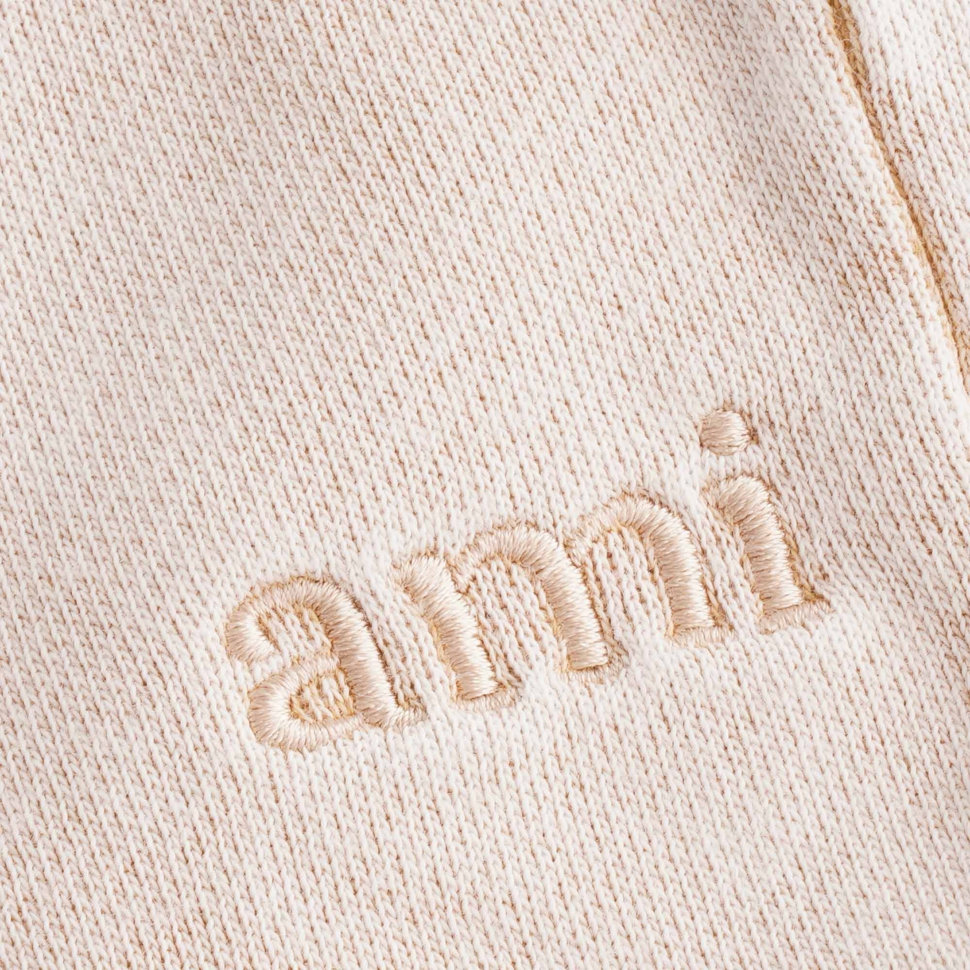 AMI Acid Washed Effect Shorts - Ochre
