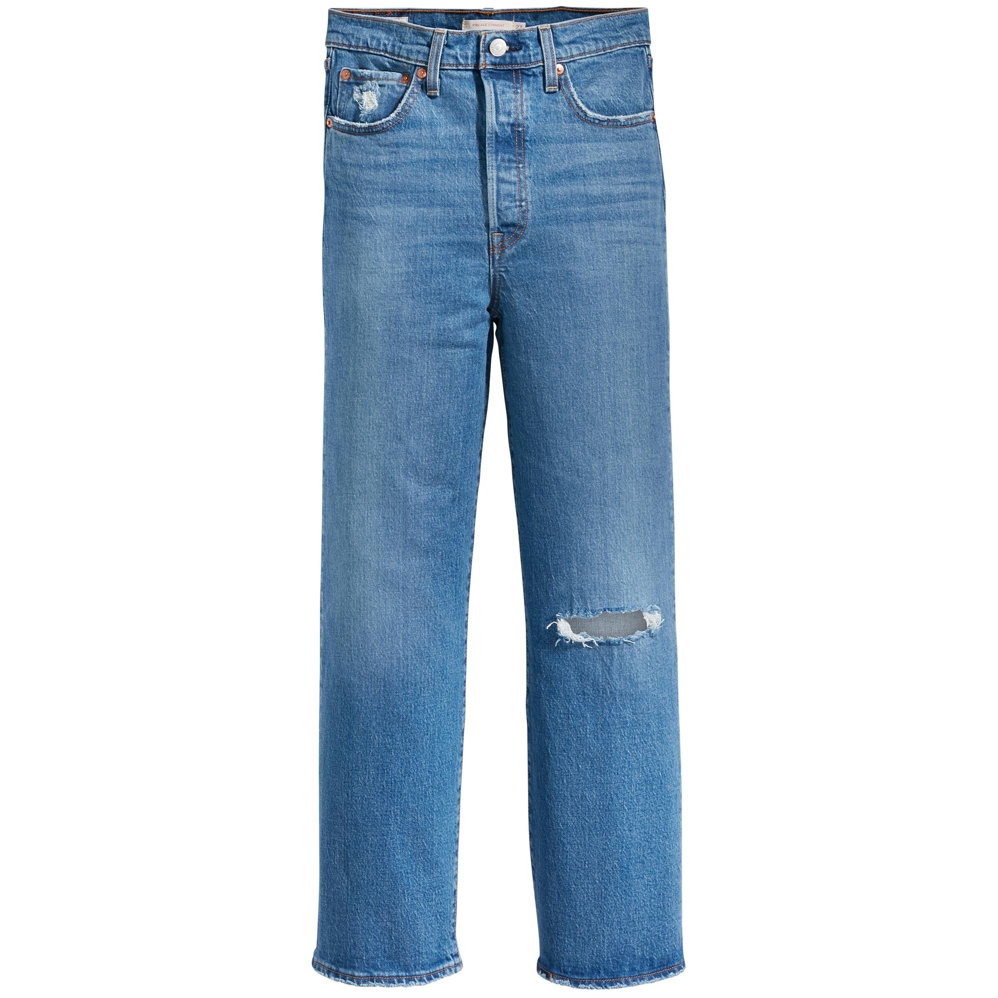 Levi's® Ribcage Straight Ankle Jeans - Denim