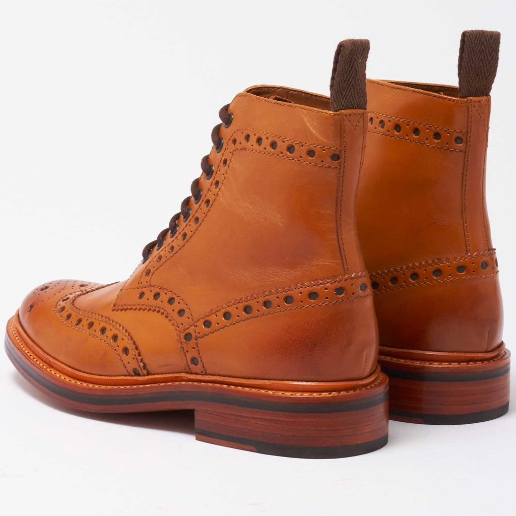 Fred Calf Brogue Boots