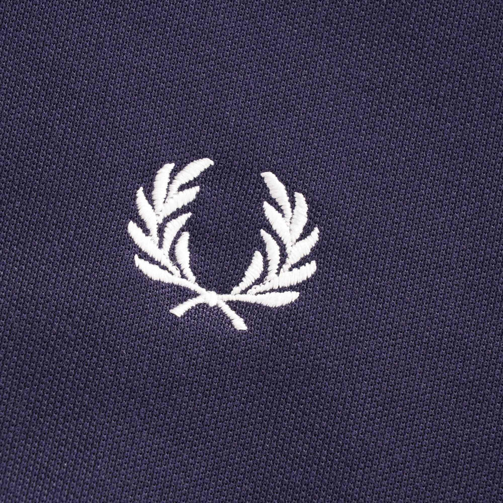 Taped Track Jacket - Navy Blue