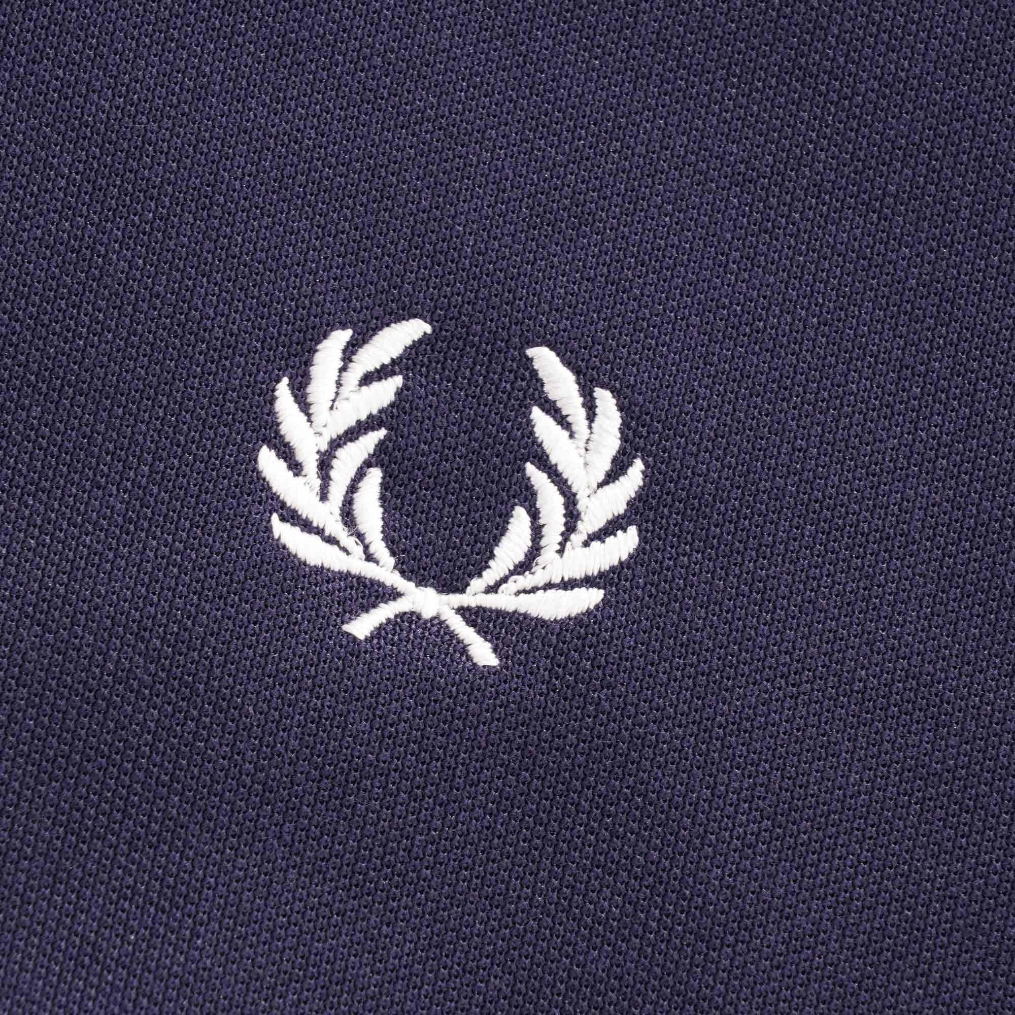 Taped Track Jacket - Navy Blue