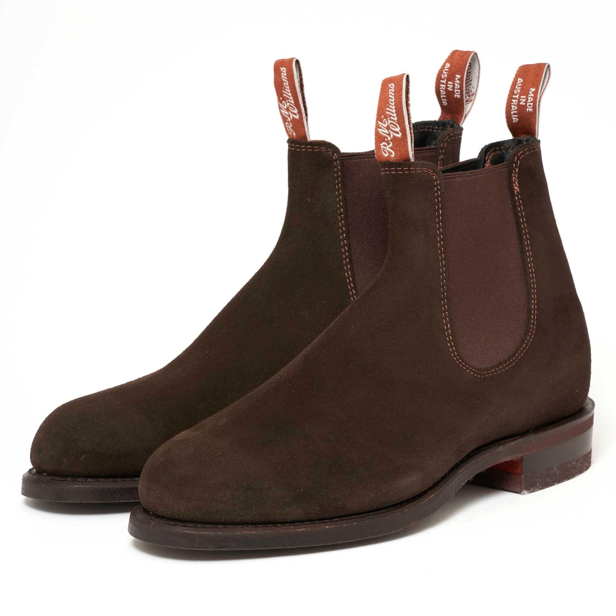 Comfort Turnout  Suede Chelsea Boots