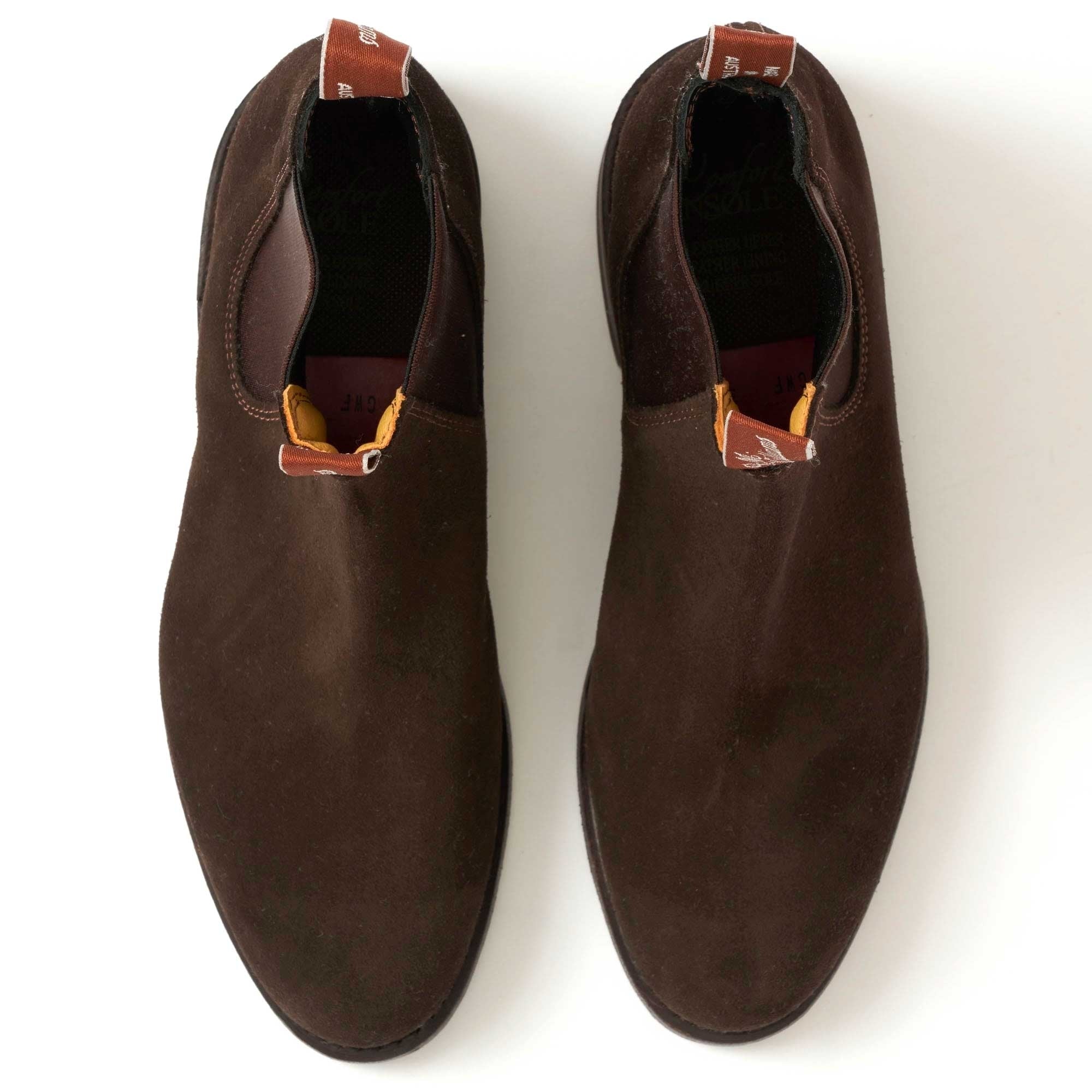 Comfort Turnout  Suede Chelsea Boots