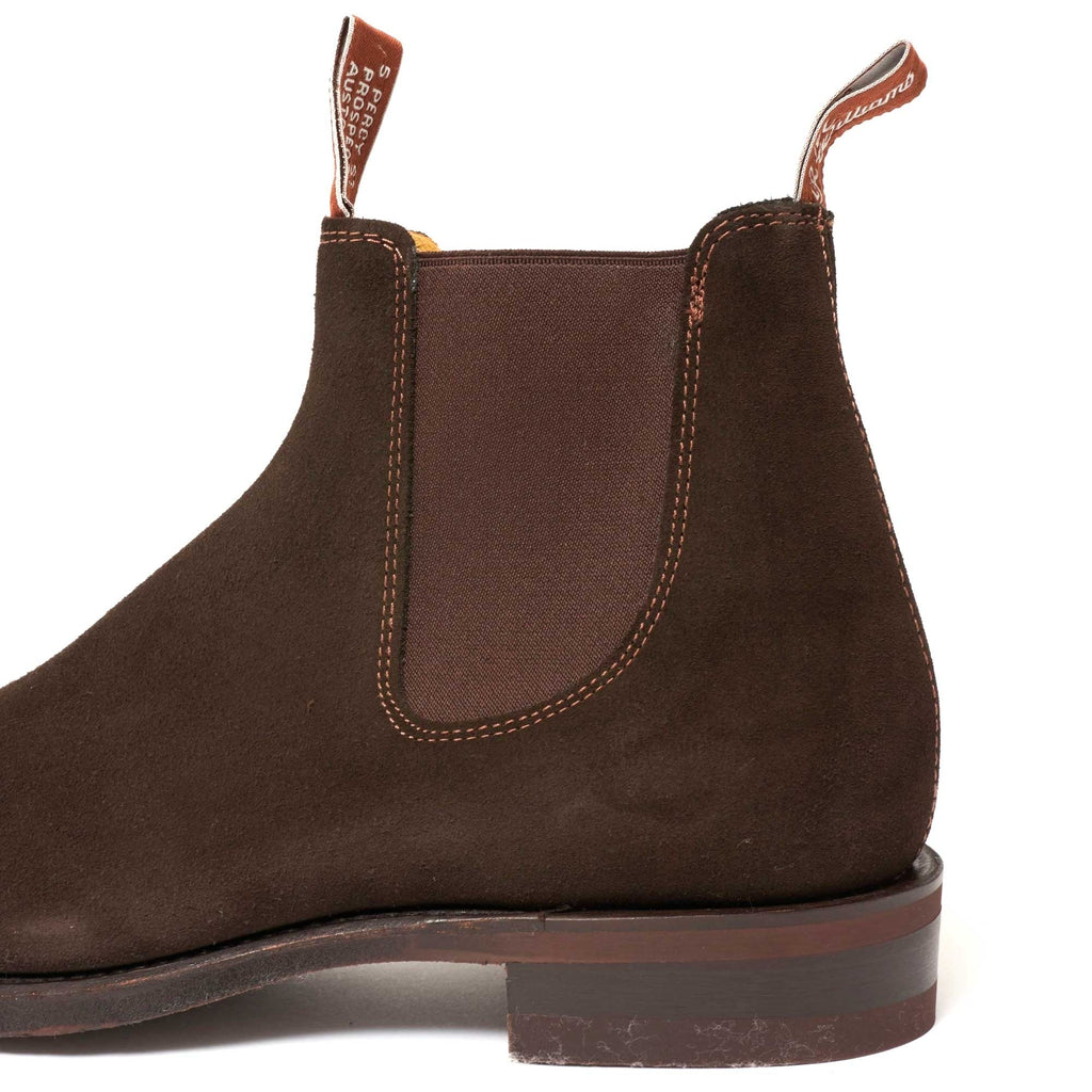 Comfort Turnout  Suede Chelsea Boots