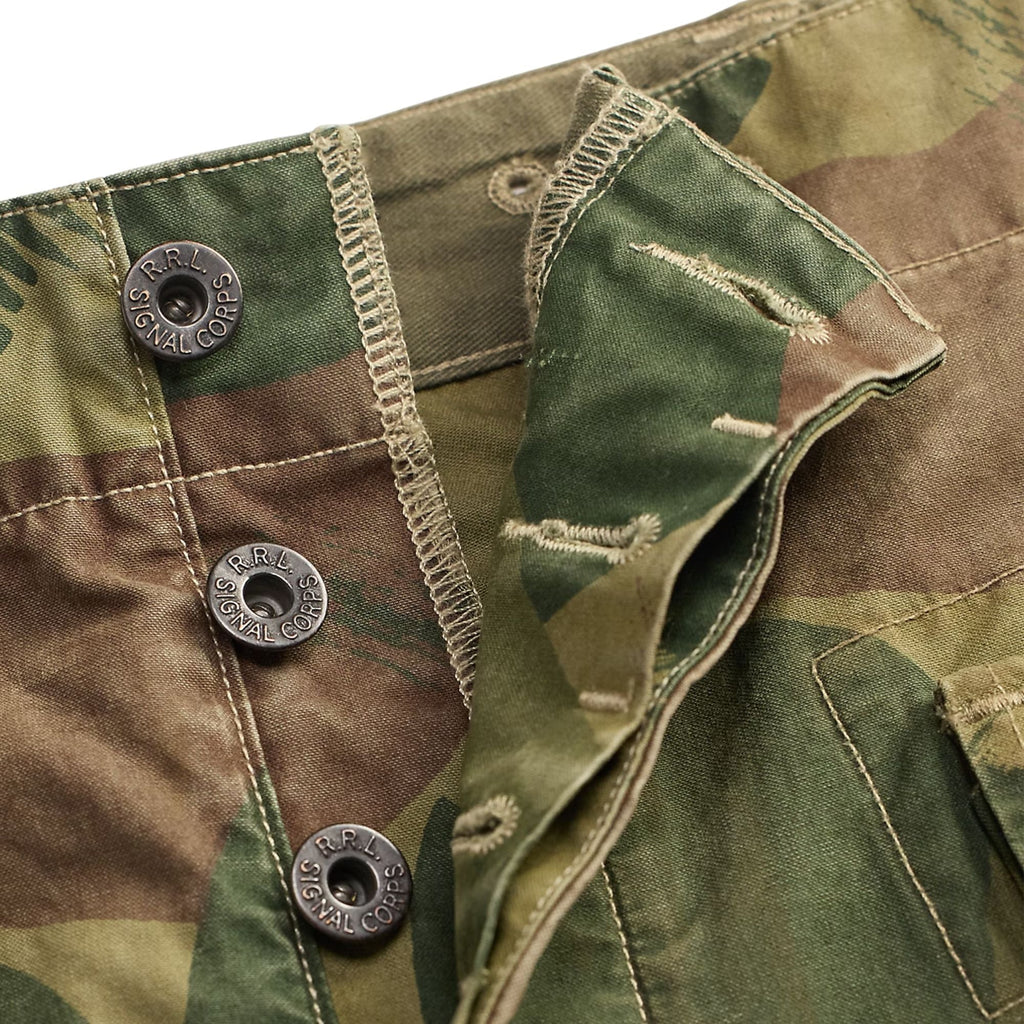RRL by Ralph Lauren Camo Poplin Cargo Field Trouser - Camo