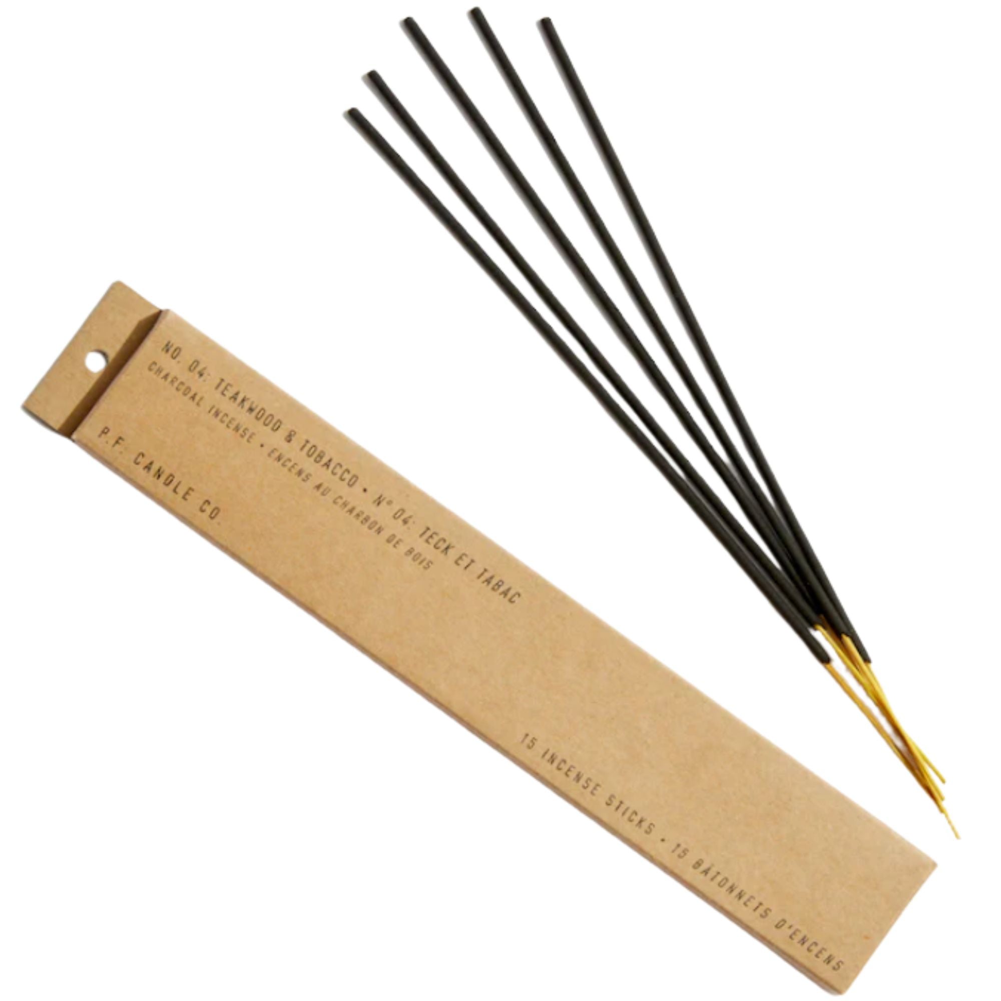 P.F. Candle Teakwood & Tobacco - Incense Sticks