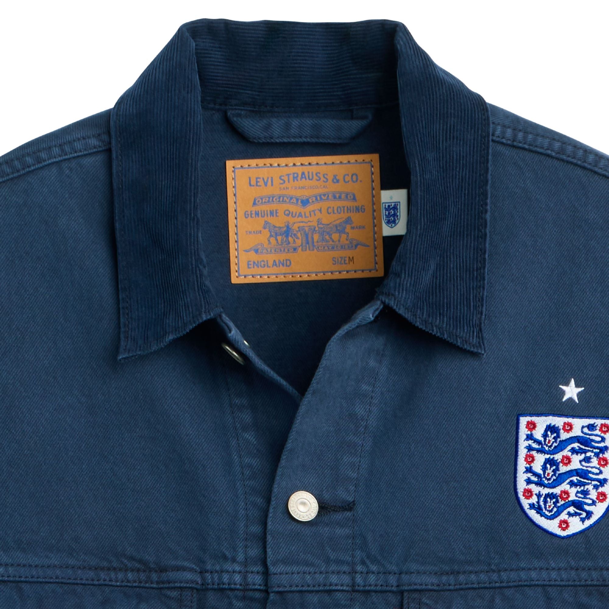Levi's® England Football Type III Jacket - Navy