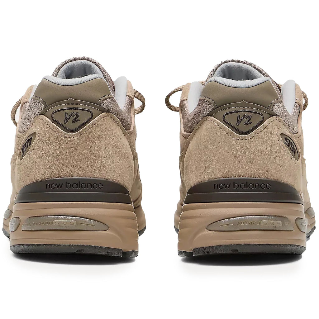 New Balance Made In UK 991V2 Trainers - Walnut