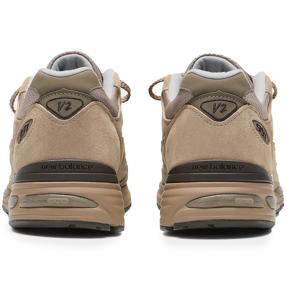 New Balance Made In UK 991V2 Trainers - Walnut