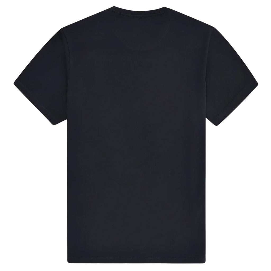 Stuarts London Brian Oak Pure Supima Cotton T-Shirt - Black