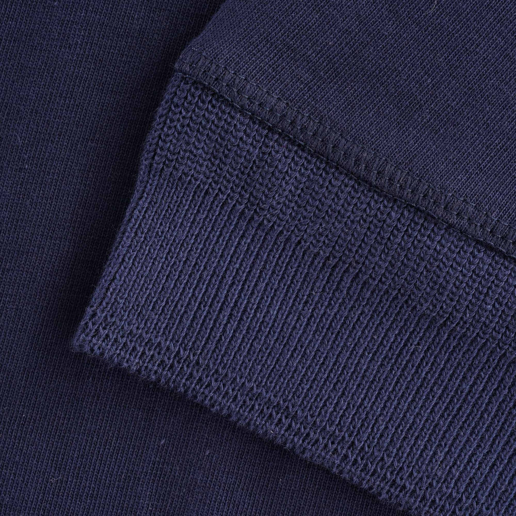 Merz b Schwanen 207 Henley Quarter Sleeve - Ink Blue