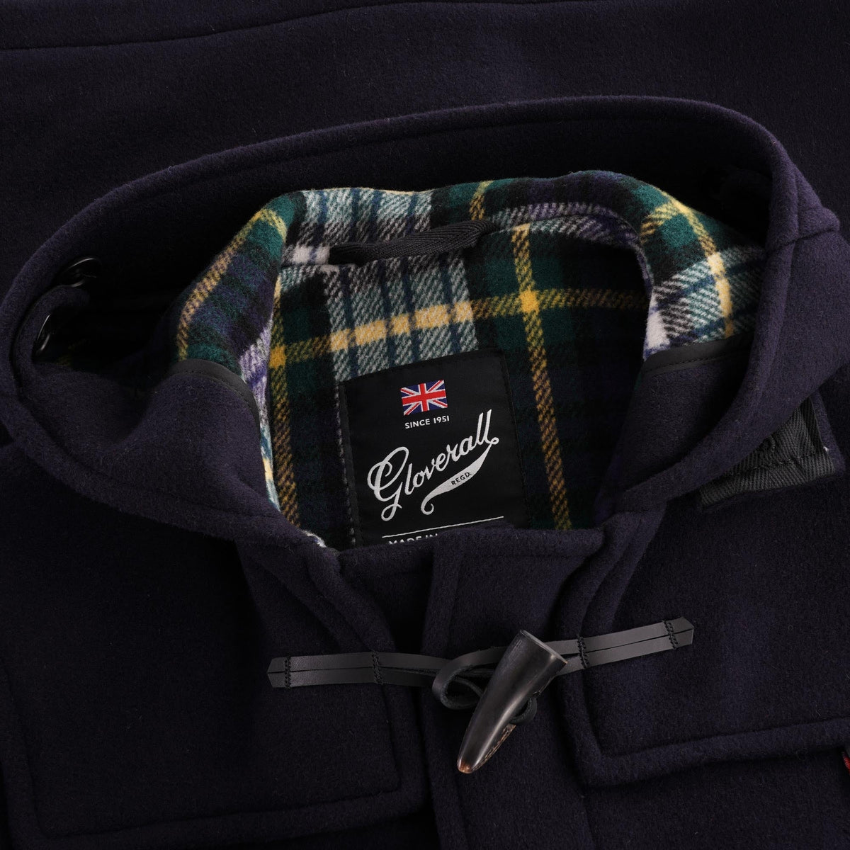 Morris Duffel Coat - Navy