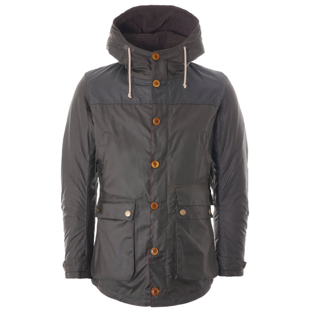 Game Waxed Cotton Parka - Olive
