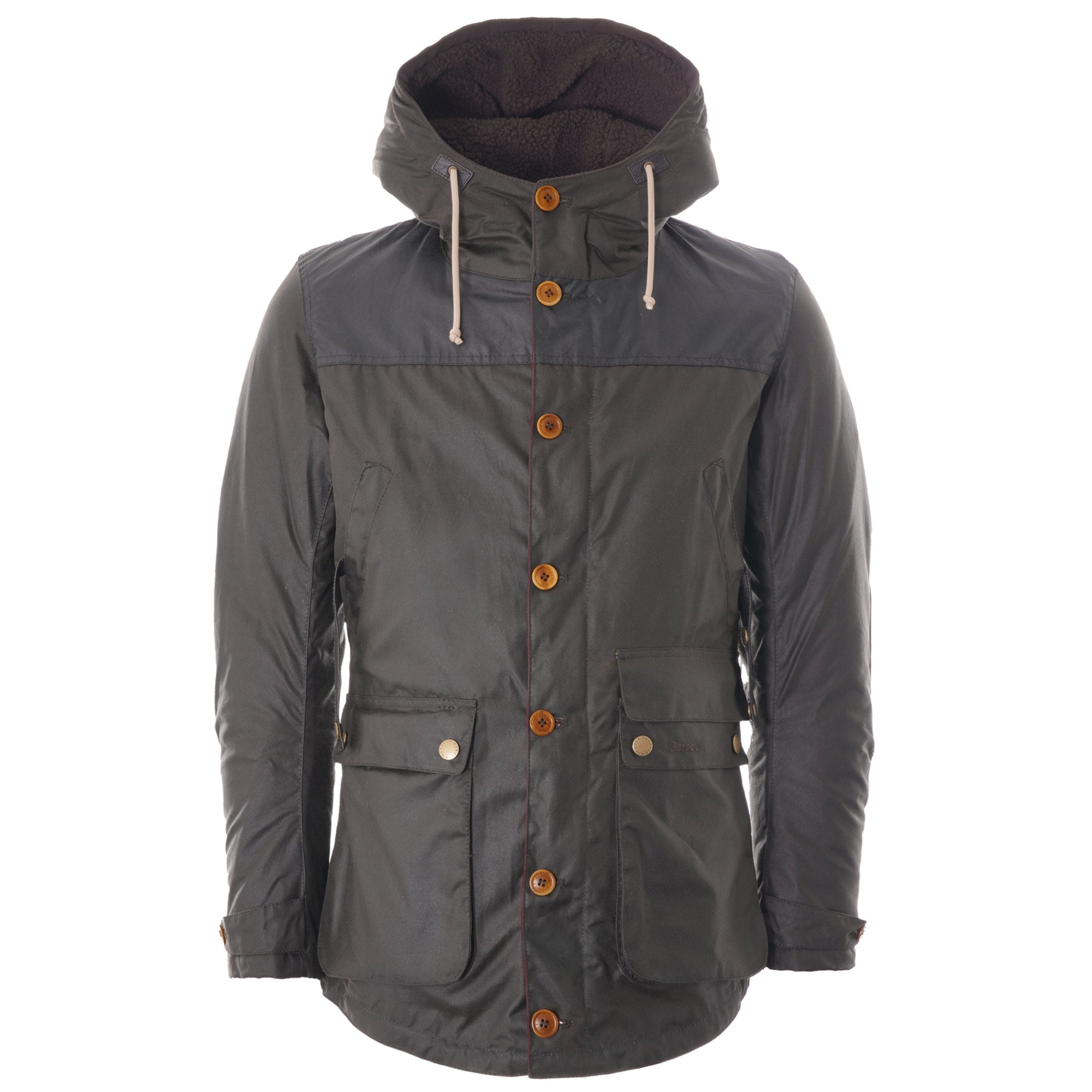 Game Waxed Cotton Parka - Olive