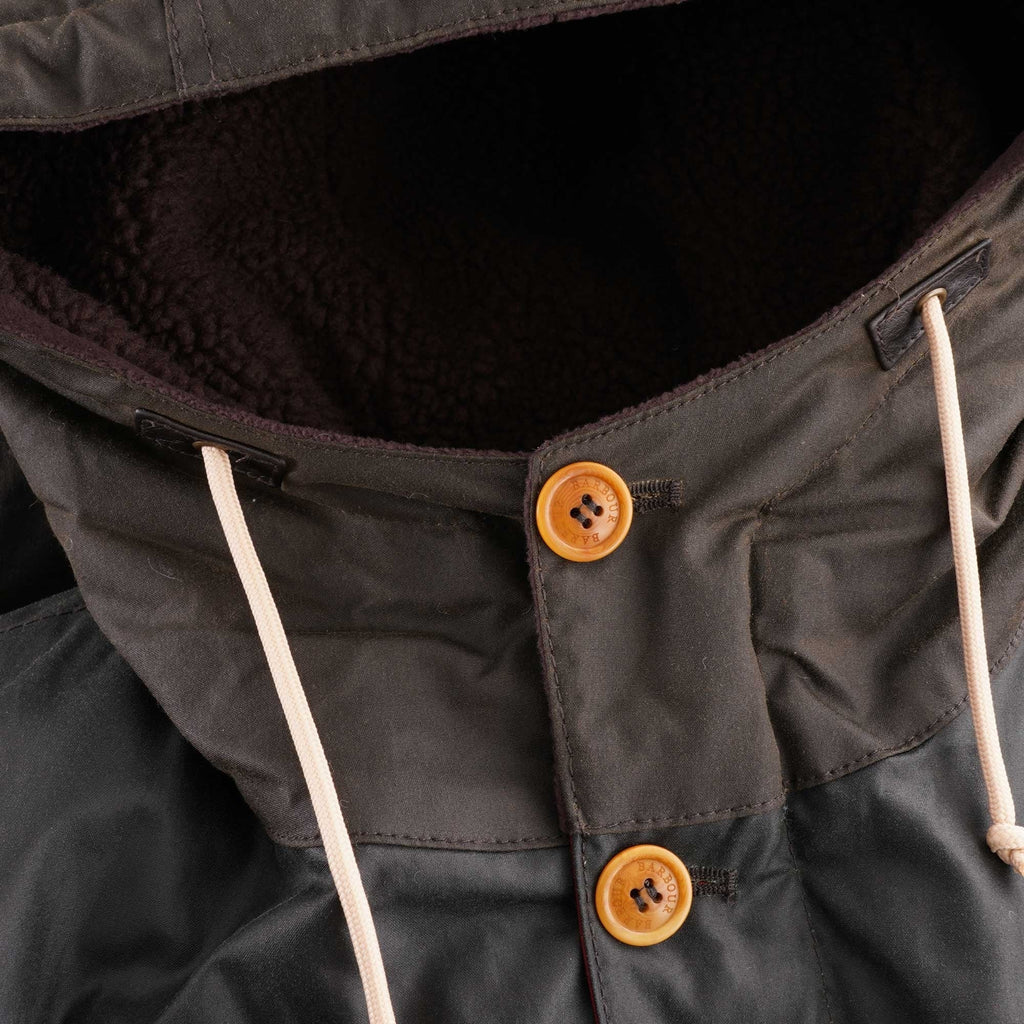 Game Waxed Cotton Parka - Olive