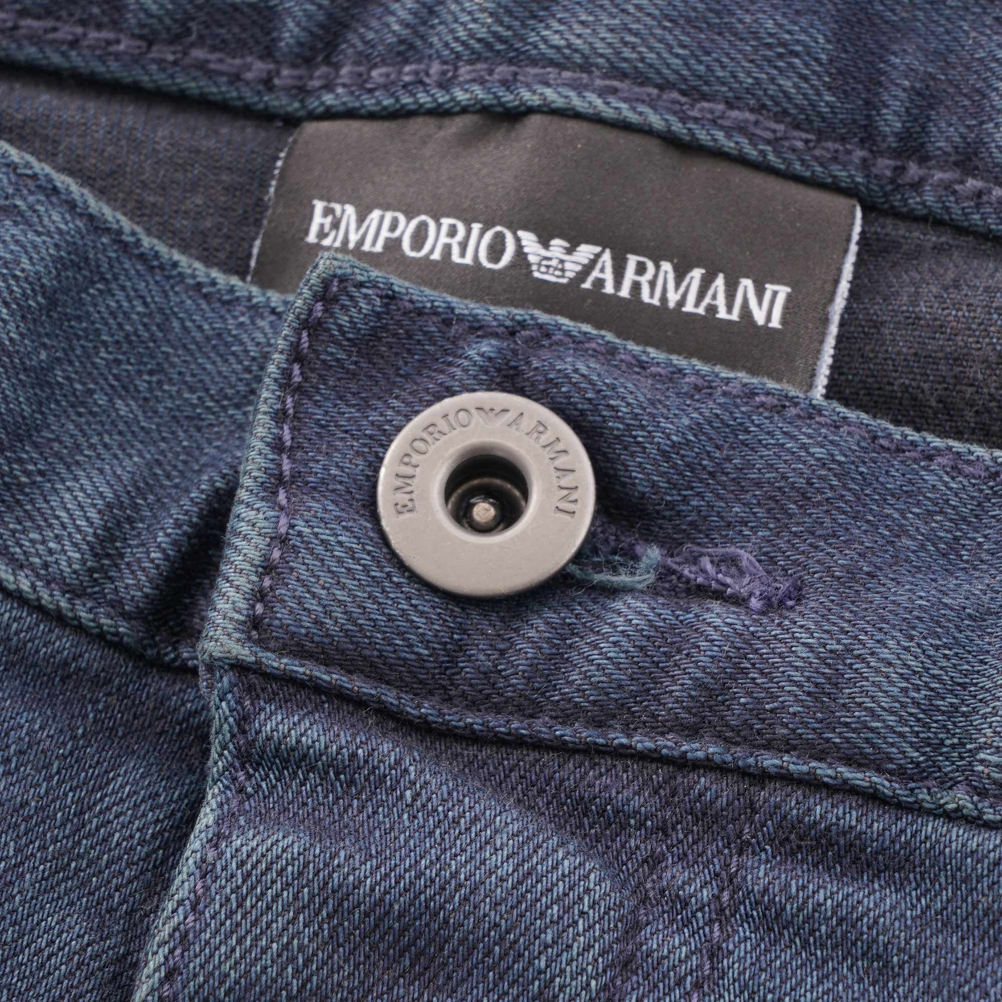 Emporio Armani J21 Denim Jeans - Denim Blu