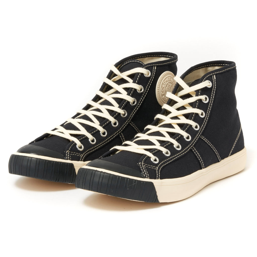 Colchester Rubber Co. 1892 National Treasure High Top - Coal Black