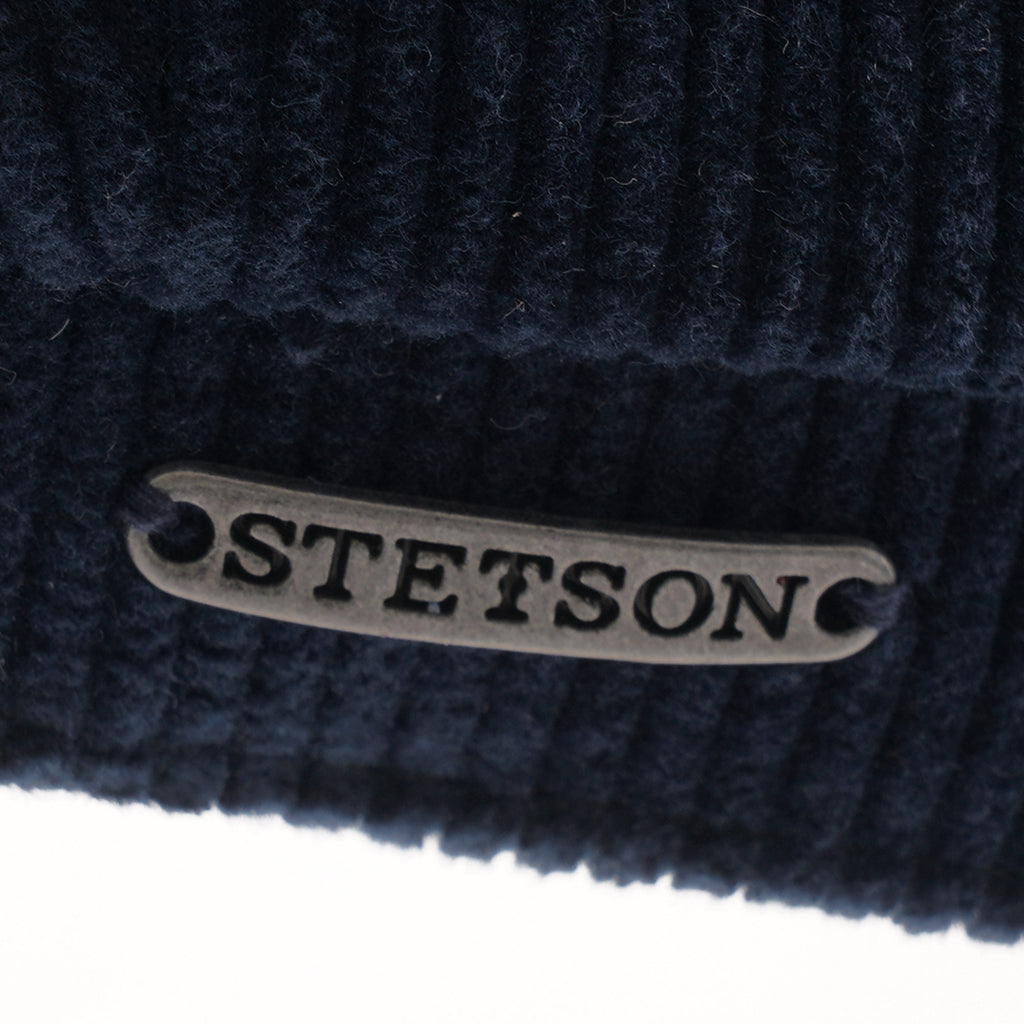 Stetson Hats Hatteras Cord Newsboy Cap - Blue