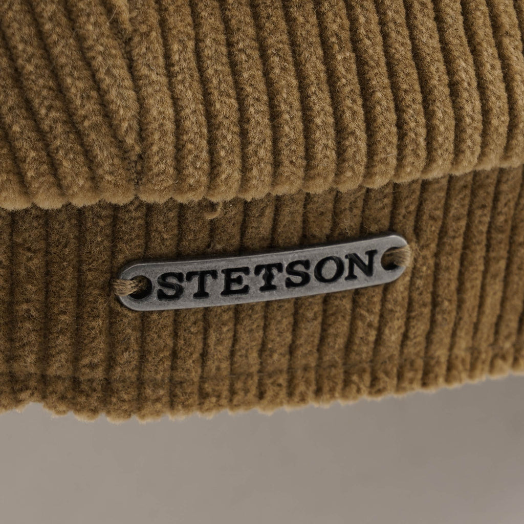 Stetson Hats Corduroy Hatteras Cap - Brown