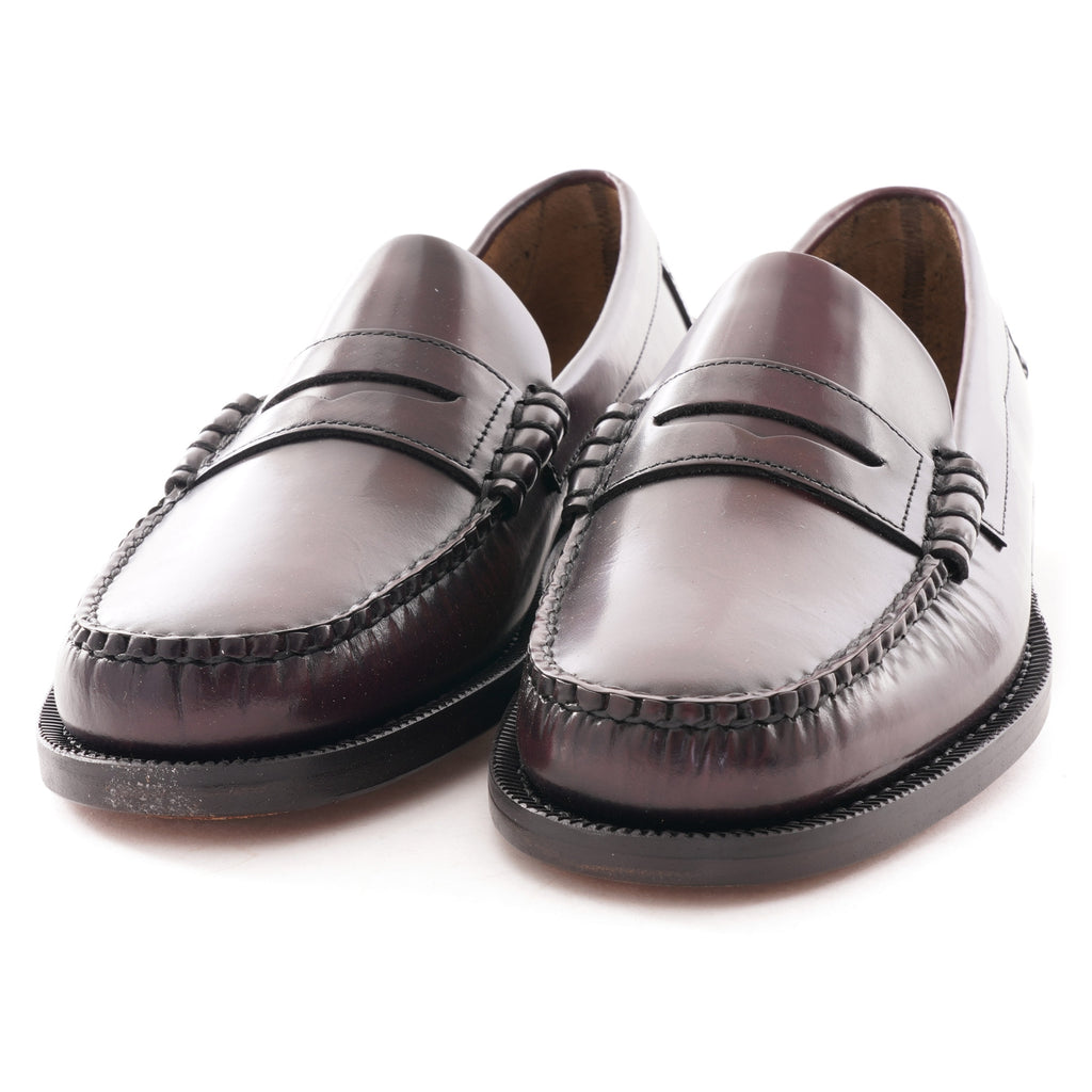 Sebago Classic Dan Leather Loafers - Burgundy