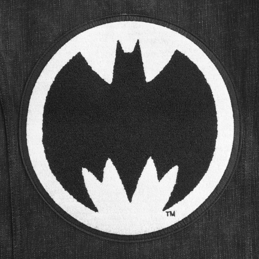 Dark Knight Selvedge Denim Jacket - Black/Grey