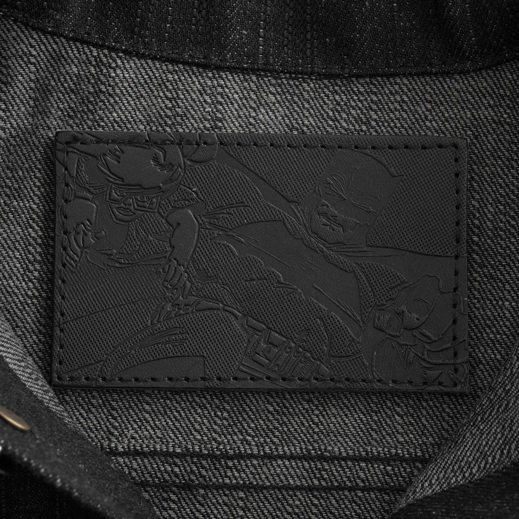 Dark Knight Selvedge Denim Jacket - Black/Grey