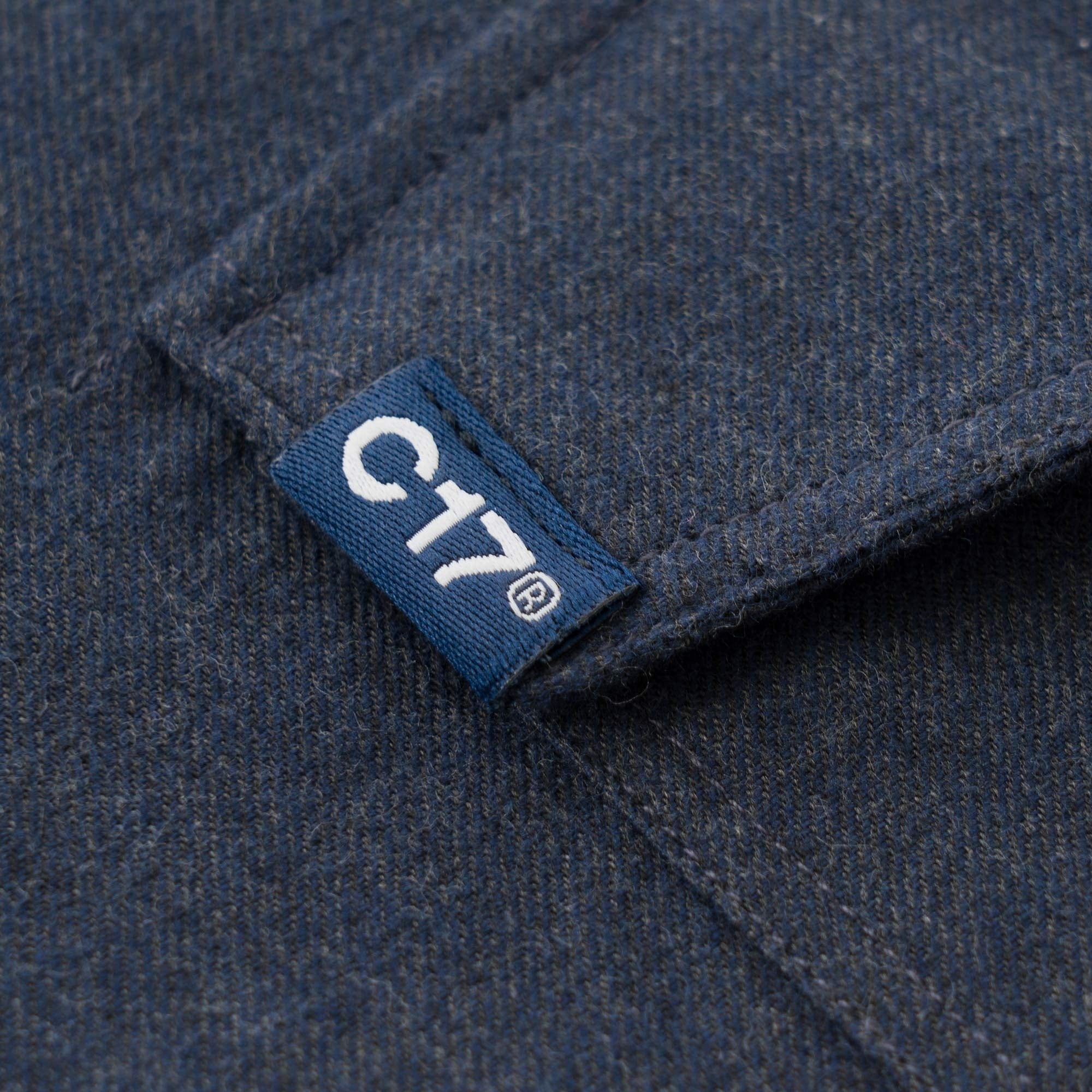 Antoine Flannel  Western Shirt - Navy