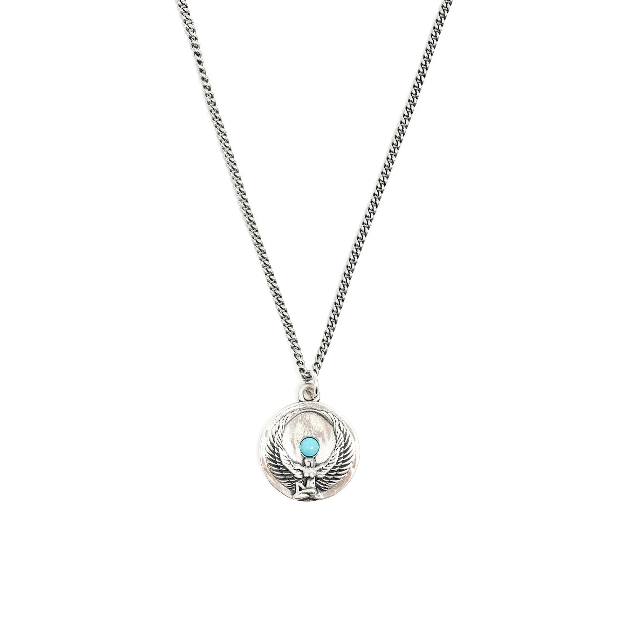 Silver Hathor Necklace - Silver